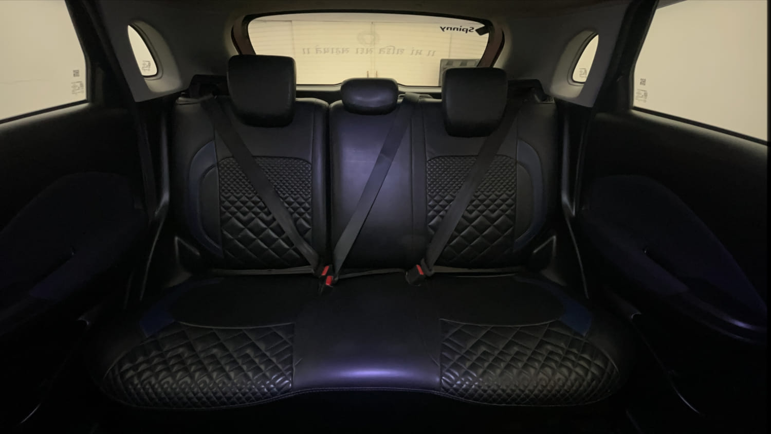Used 2024 Maruti Suzuki Baleno Sigma MT Petrol Manual interior REAR SEAT CONDITION VIEW