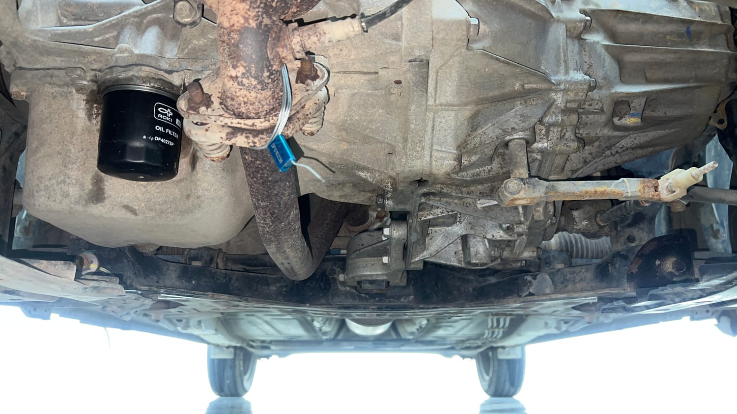 Used 2020 Maruti Suzuki Baleno Delta Petrol Manual extra FRONT LEFT UNDERBODY VIEW