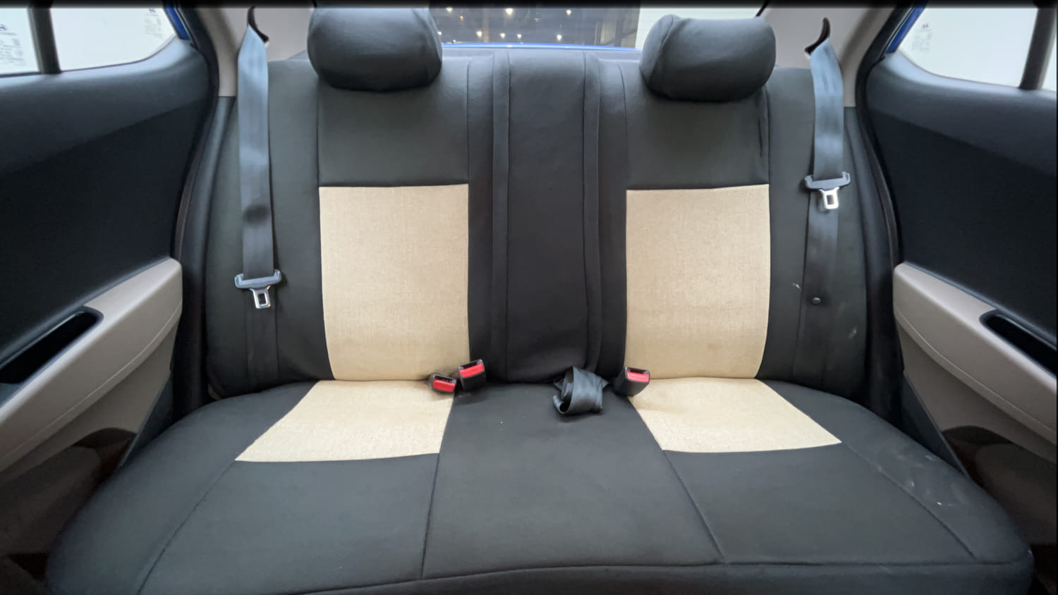 Used 2018 Hyundai Xcent SX Petrol Manual interior REAR SEAT CONDITION VIEW