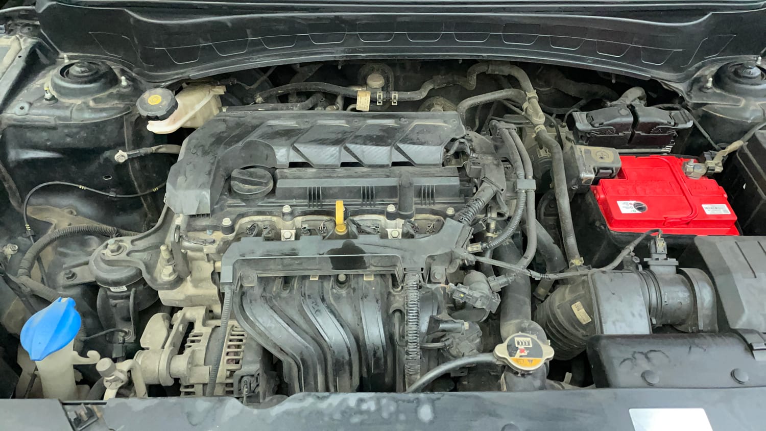 Used 2022 Kia Seltos HTX 1.5 Petrol Manual engine ENGINE RIGHT SIDE VIEW
