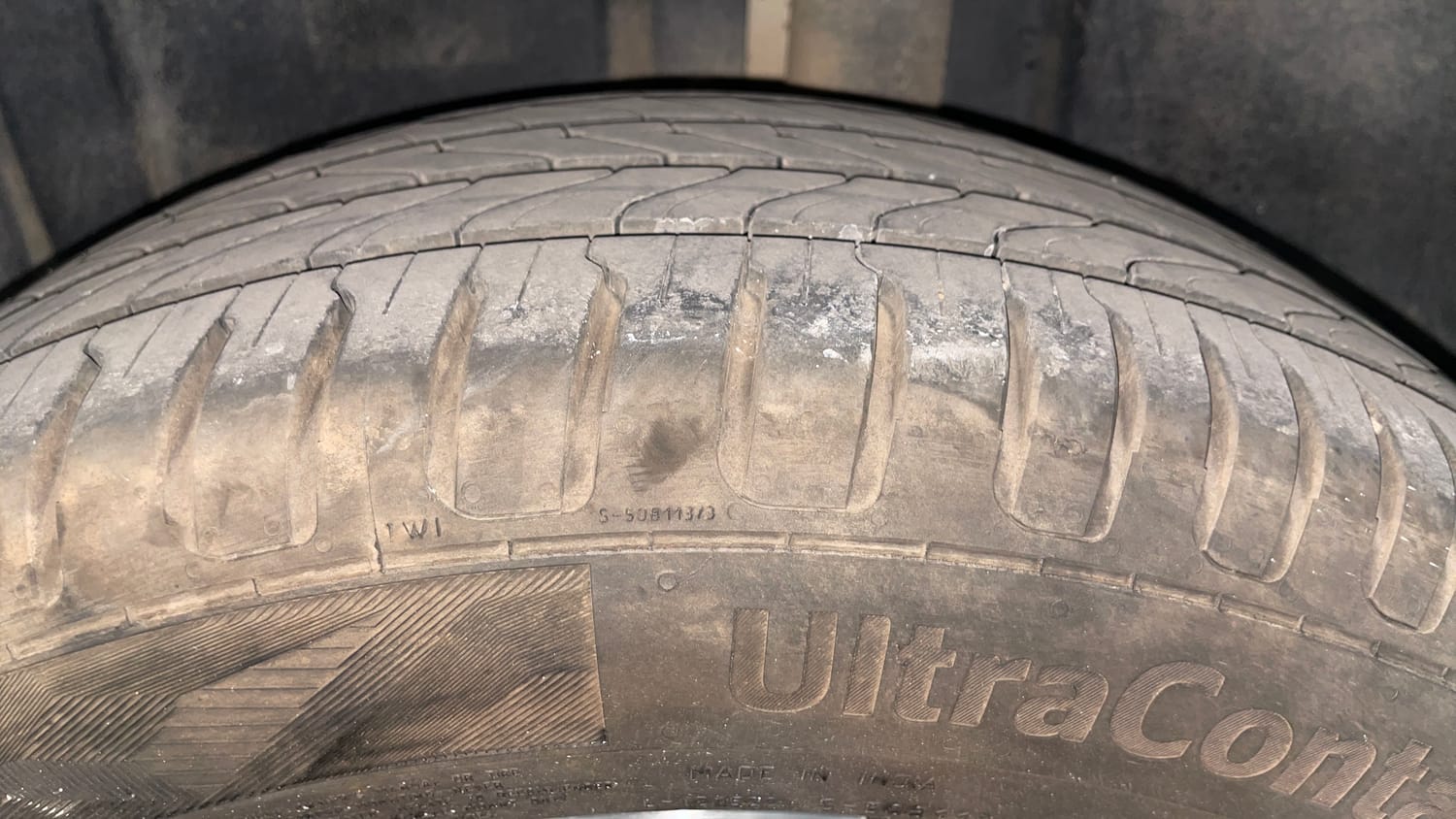 Used 2024 Skoda Slavia Style 1.5L TSI DSG Petrol Automatic tyres LEFT REAR TYRE TREAD VIEW