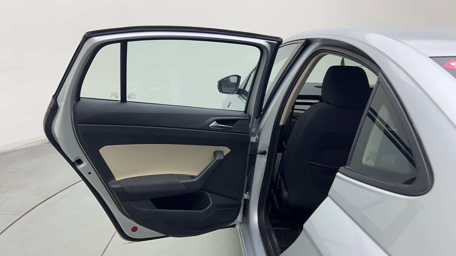 Used 2022 Skoda Slavia Ambition 1.0L TSI AT Petrol Automatic interior LEFT REAR DOOR OPEN VIEW