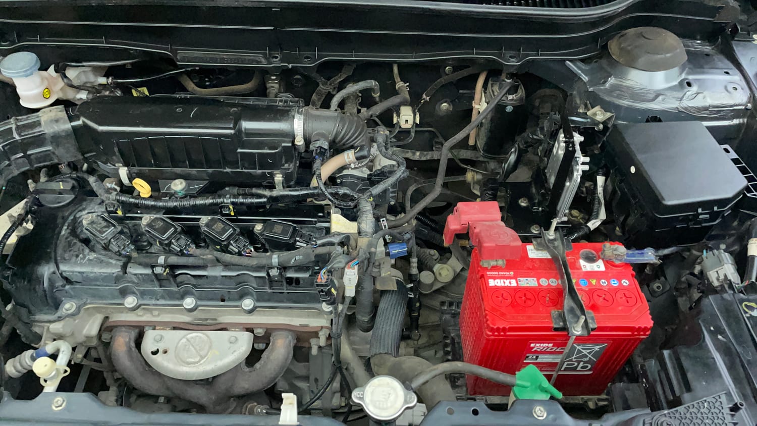 Used 2022 maruti-suzuki Vitara Brezza VXi Petrol Manual engine ENGINE LEFT SIDE VIEW