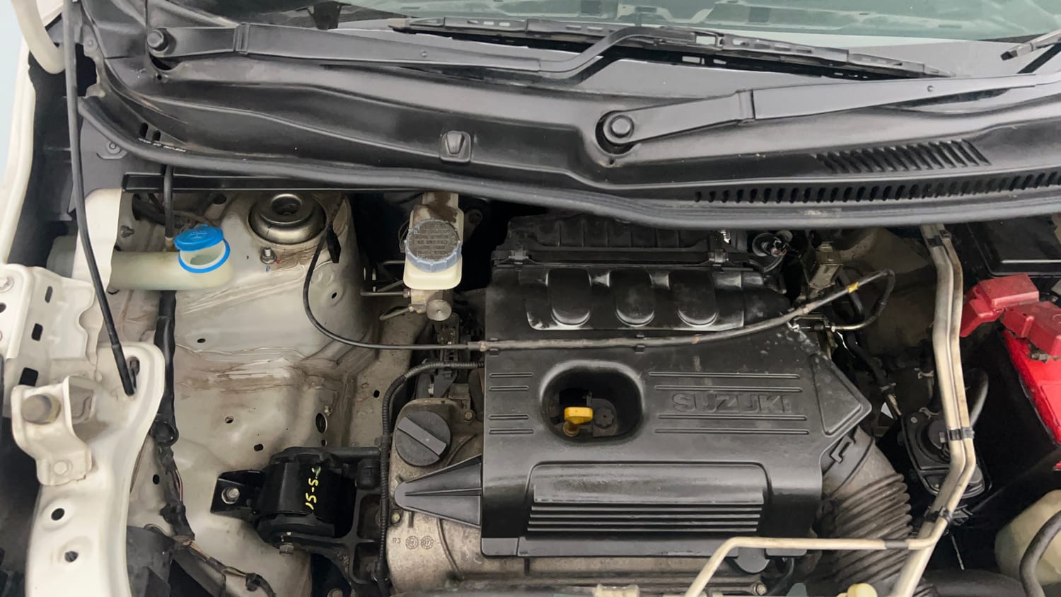 Used 2017 Maruti Suzuki Wagon R VXI+ Petrol Manual engine ENGINE RIGHT SIDE VIEW