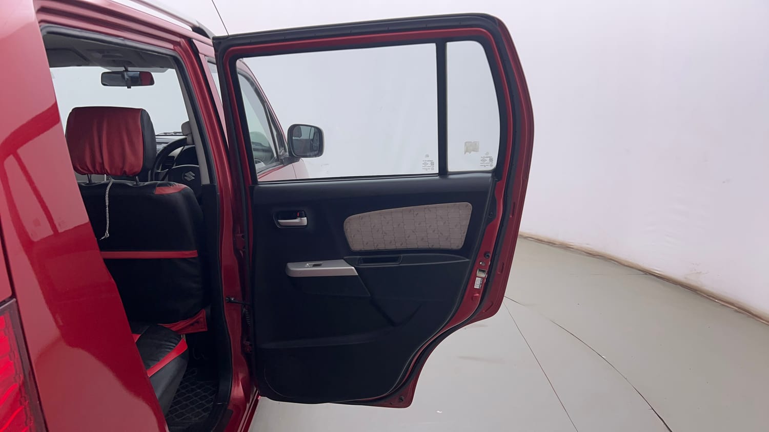 Used 2014 Maruti Suzuki Wagon R VXI Petrol Manual interior RIGHT REAR DOOR OPEN VIEW