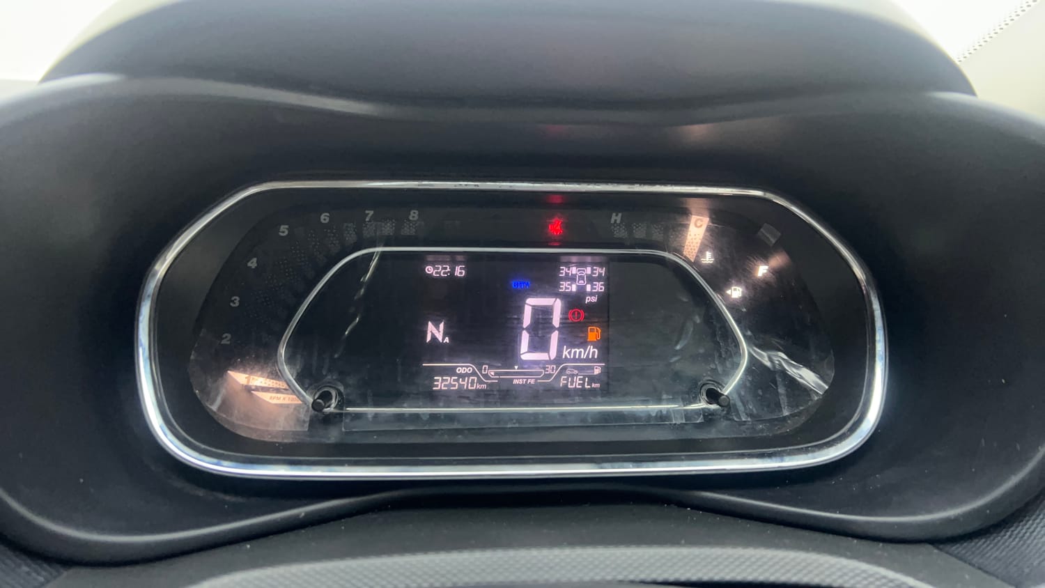 Used 2022 Tata Nexon XZA Plus (HS) Petrol Automatic interior CLUSTERMETER VIEW