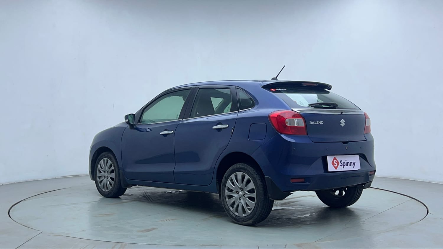 Used 2018 Maruti Suzuki Baleno Zeta 1.2 Petrol Manual exterior LEFT REAR CORNER VIEW
