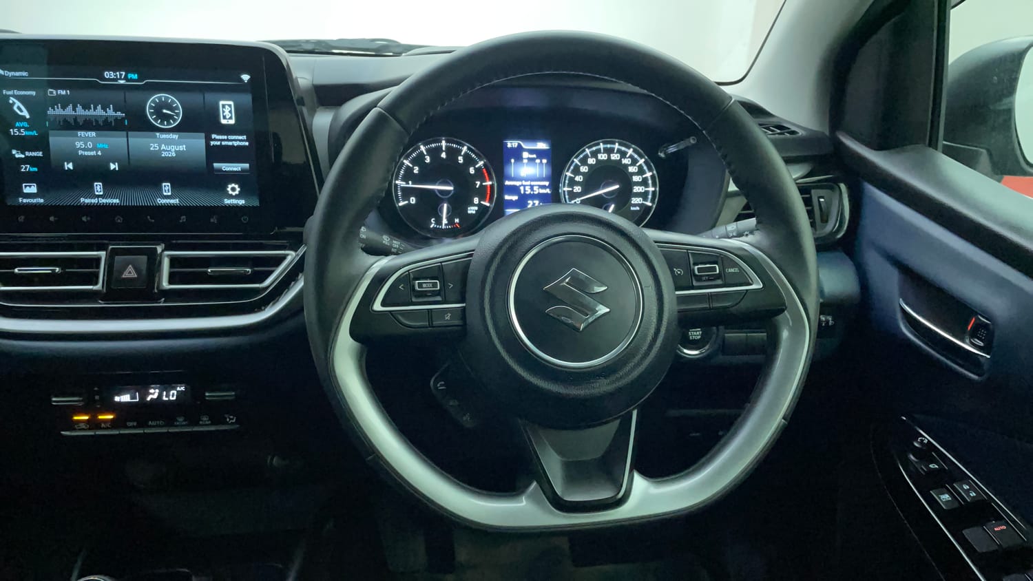 Used 2024 Maruti Suzuki Baleno Alpha MT Petrol Manual interior STEERING VIEW