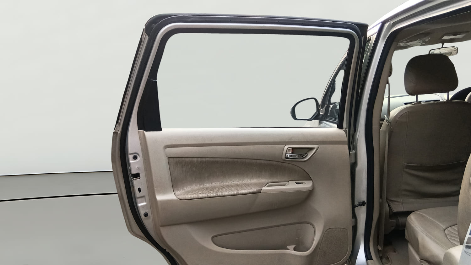 Used 2015 Maruti Suzuki Ertiga Vxi Petrol Manual interior LEFT REAR DOOR OPEN VIEW