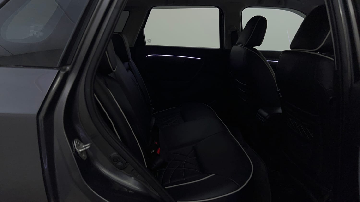 Used 2021 maruti-suzuki Vitara Brezza VXi Petrol Manual interior RIGHT SIDE REAR DOOR CABIN VIEW