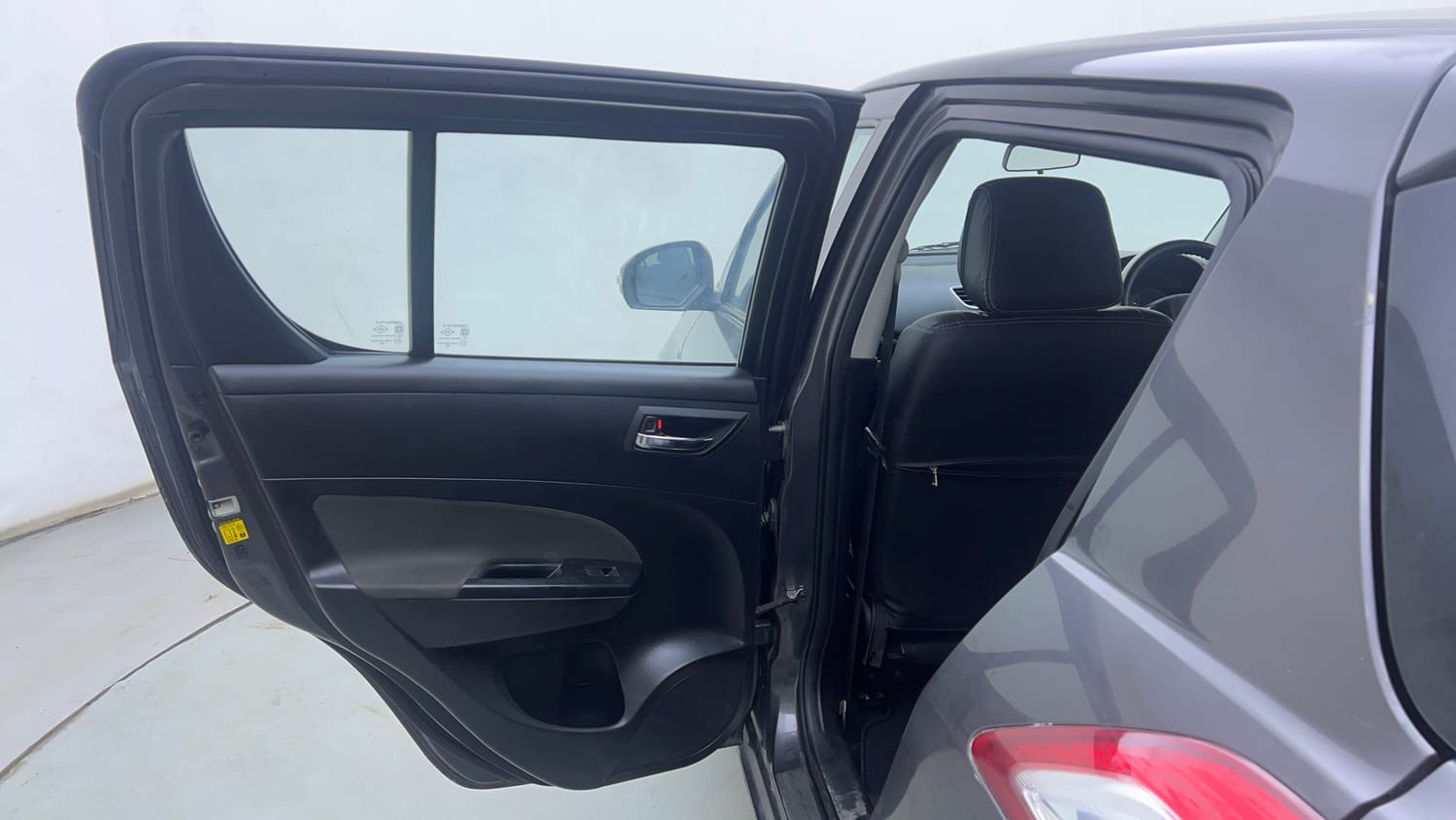 Used 2017 Maruti Suzuki Swift VXi Petrol Manual interior LEFT REAR DOOR OPEN VIEW