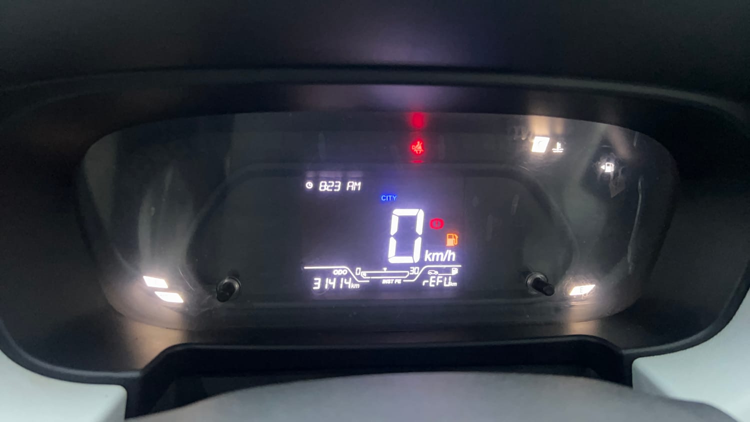 Used 2024 Tata Punch Pure MT Petrol Manual interior CLUSTERMETER VIEW