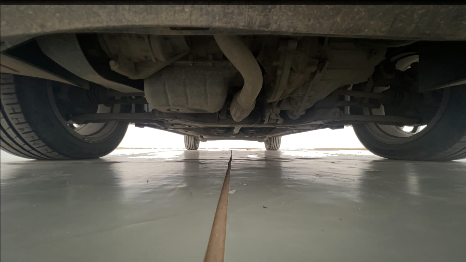 Used 2019 Ford Figo Aspire Titanium1.5 TDCi Diesel Manual extra FRONT LEFT UNDERBODY VIEW