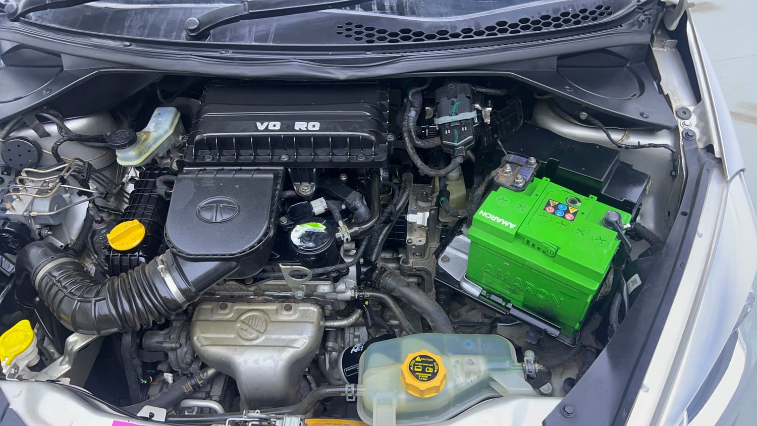 Used 2017 Tata Tiago Revotron XZA Petrol Automatic engine ENGINE LEFT SIDE VIEW