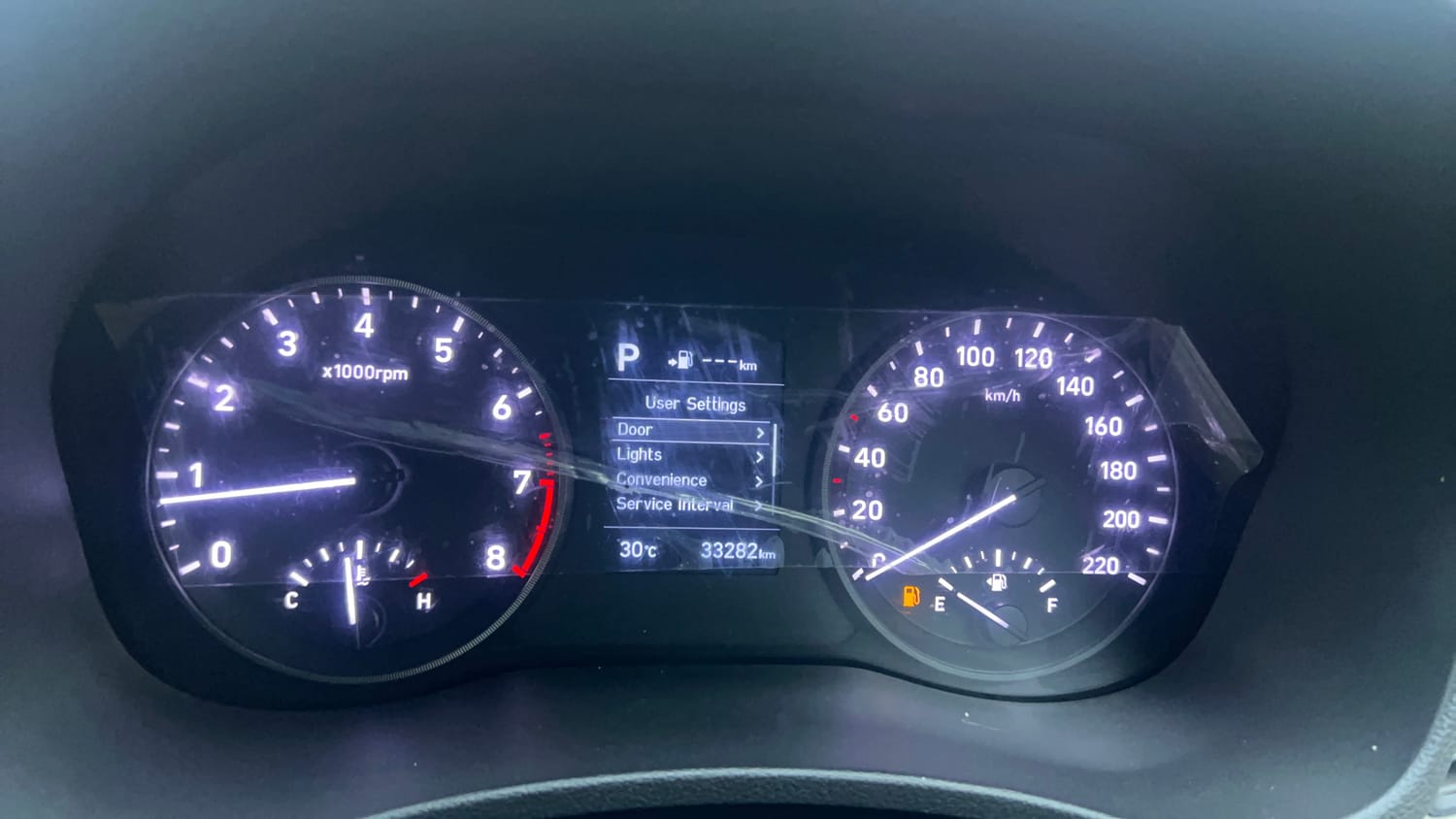 Used 2018 Hyundai Verna SX (O) 1.6 VTVT AT Petrol Automatic interior CLUSTERMETER VIEW