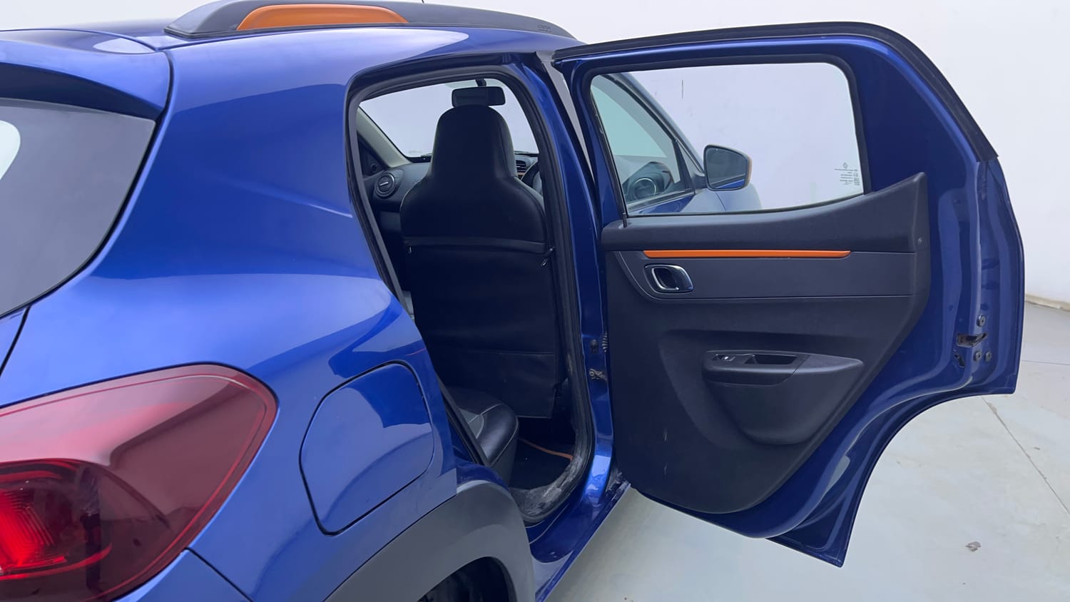 Used 2020 Renault Kwid CLIMBER 1.0 AMT Opt Petrol Automatic interior RIGHT REAR DOOR OPEN VIEW