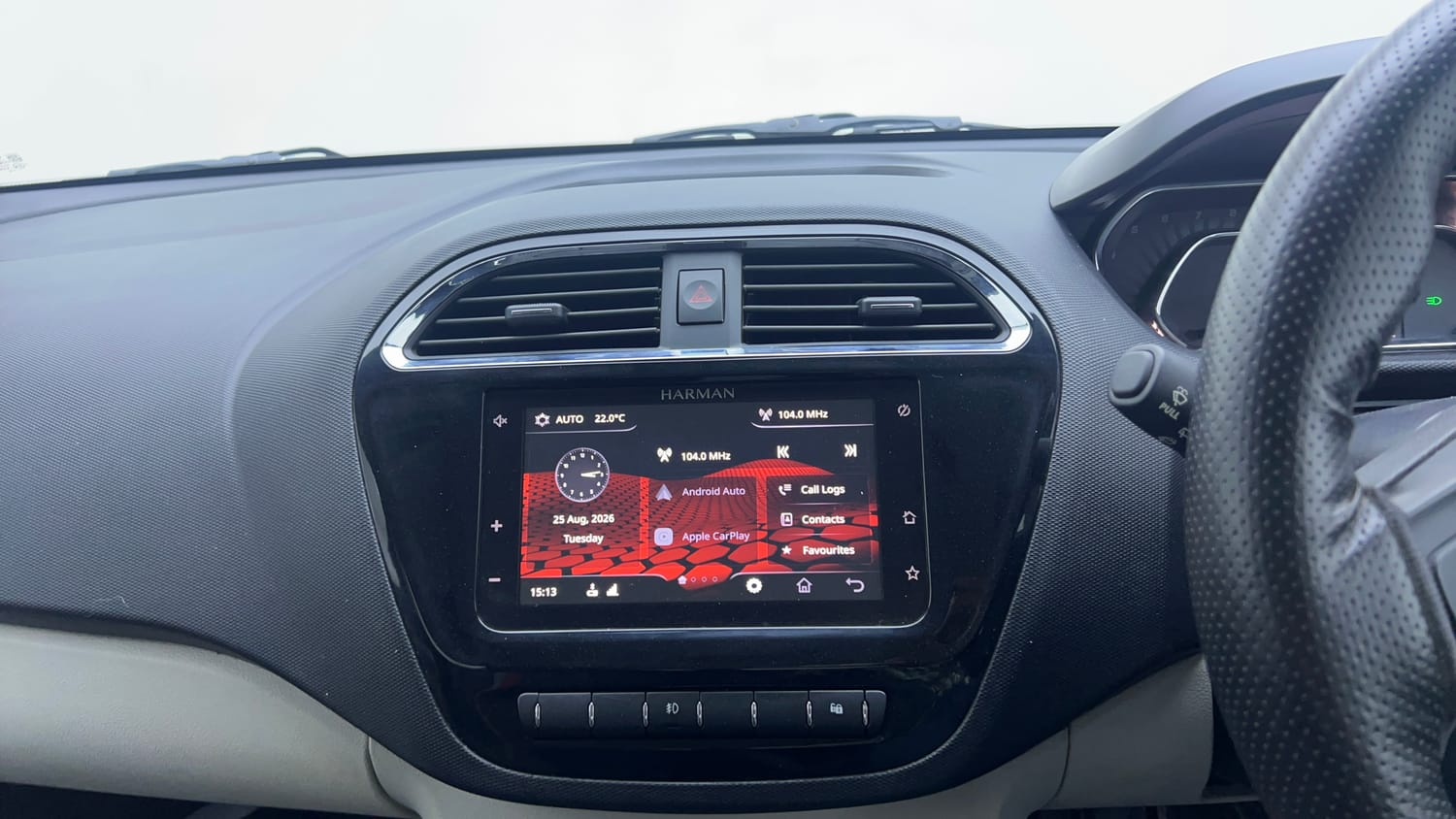 Used 2022 Tata Tiago XZ Plus Petrol Manual interior MUSIC SYSTEM & AC CONTROL VIEW
