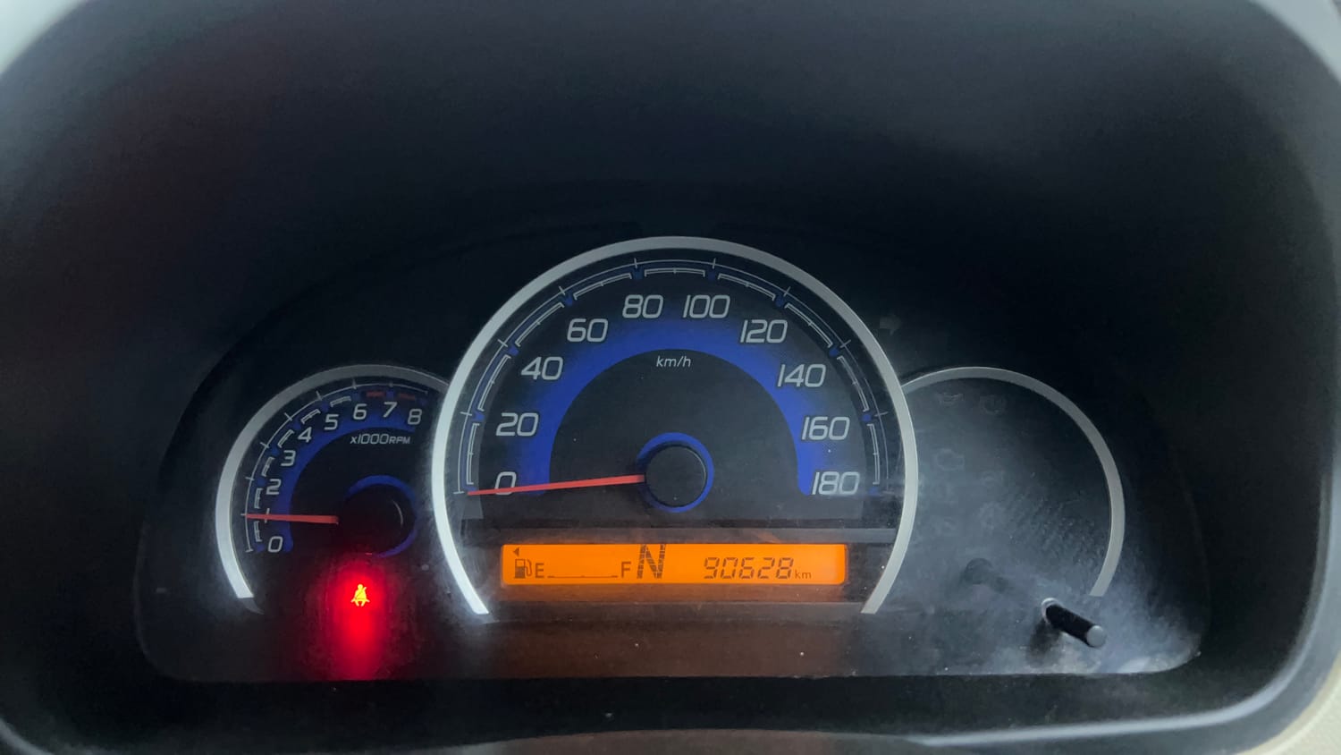 Used 2018 Maruti Suzuki Wagon R 1.0 VXI AMT Petrol Automatic interior CLUSTERMETER VIEW
