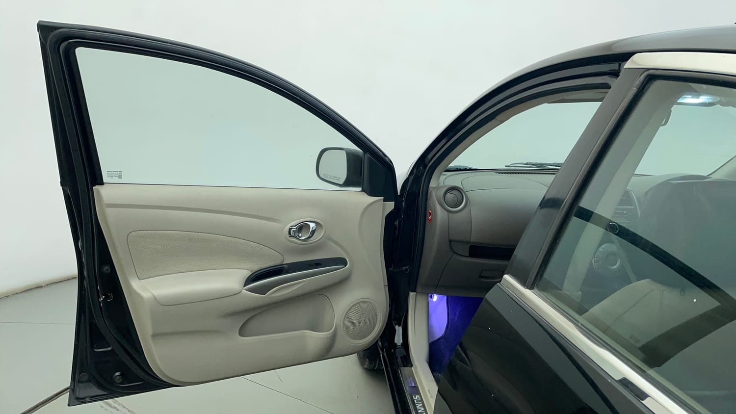 Used 2013 Nissan Sunny XV Diesel Diesel Manual interior LEFT FRONT DOOR OPEN VIEW