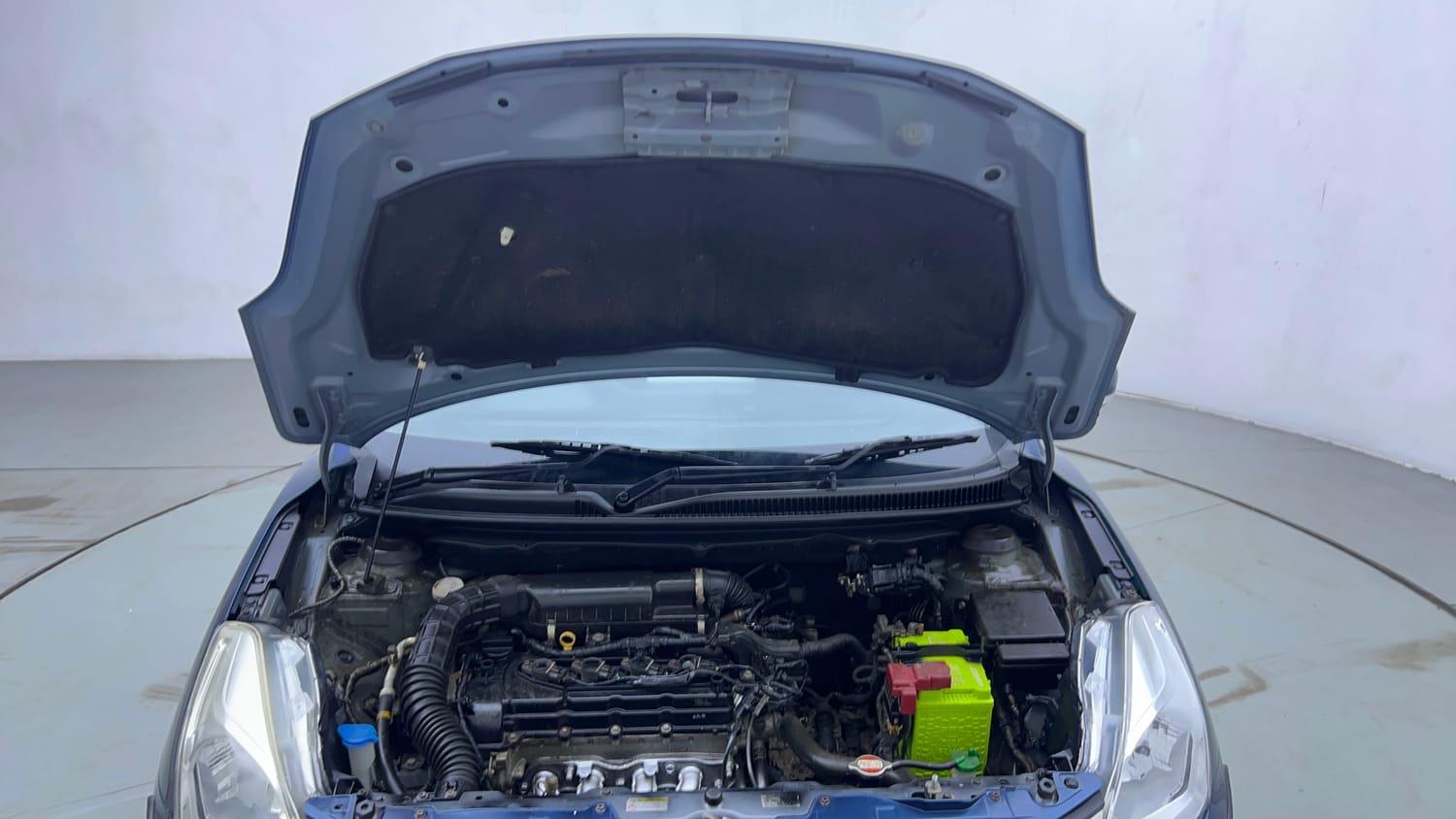 Used 2018 Maruti Suzuki Baleno Zeta 1.2 AT Petrol Automatic engine ENGINE & BONNET OPEN FRONT VIEW