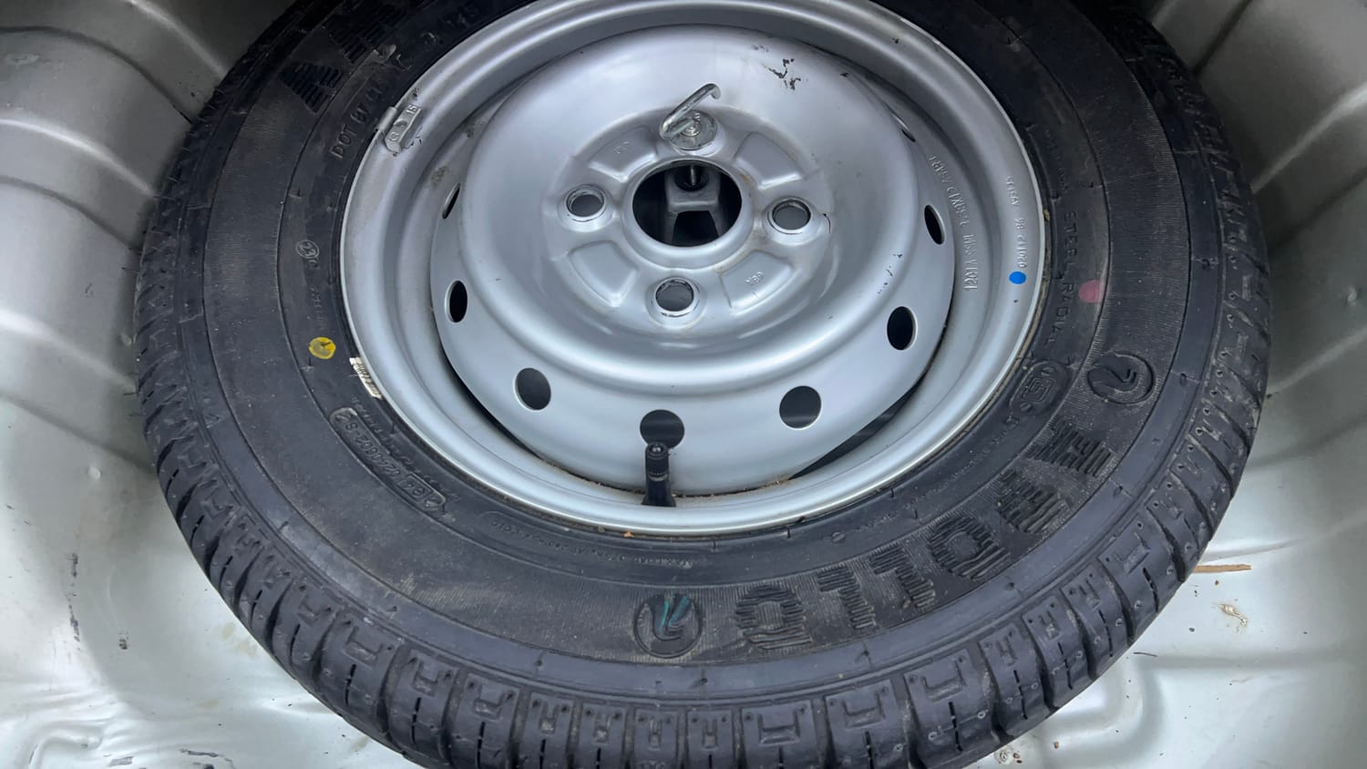 Used 2012 Maruti Suzuki Alto LXi BS-IV Petrol Manual tyres SPARE TYRE VIEW