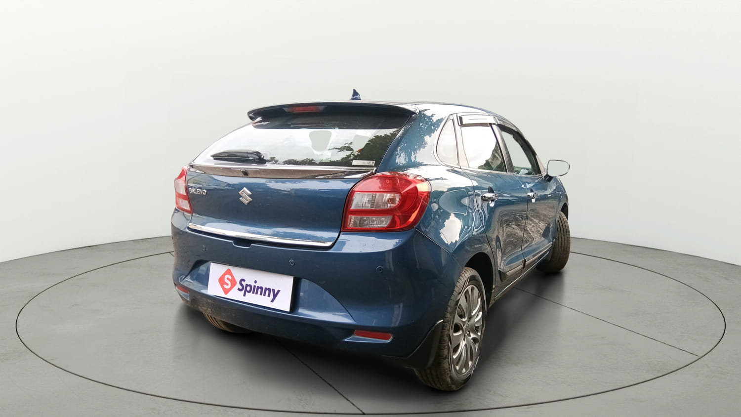 Used 2018 Maruti Suzuki Baleno Alpha 1.2 Petrol Manual exterior RIGHT REAR CORNER VIEW