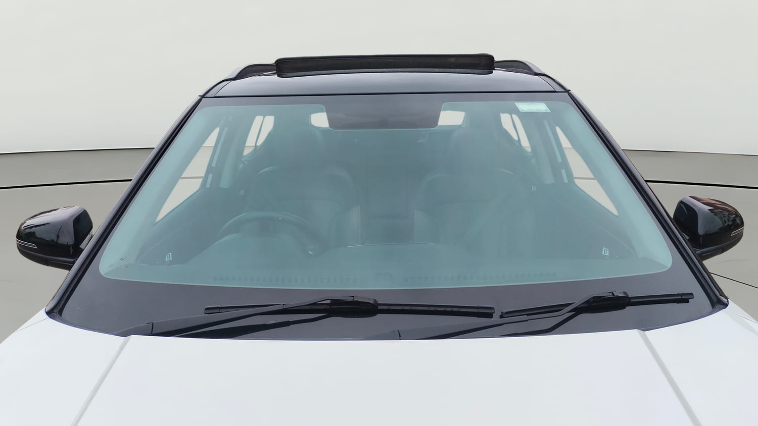 Used 2022 Hyundai Creta SX (O) 1.4 Turbo 7 DCT Dual Tone Petrol Automatic exterior FRONT WINDSHIELD VIEW