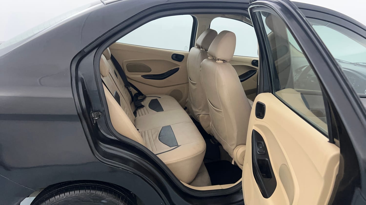 Used 2016 Ford Figo Aspire Titanium 1.2 Ti-VCT Petrol Manual interior RIGHT SIDE REAR DOOR CABIN VIEW