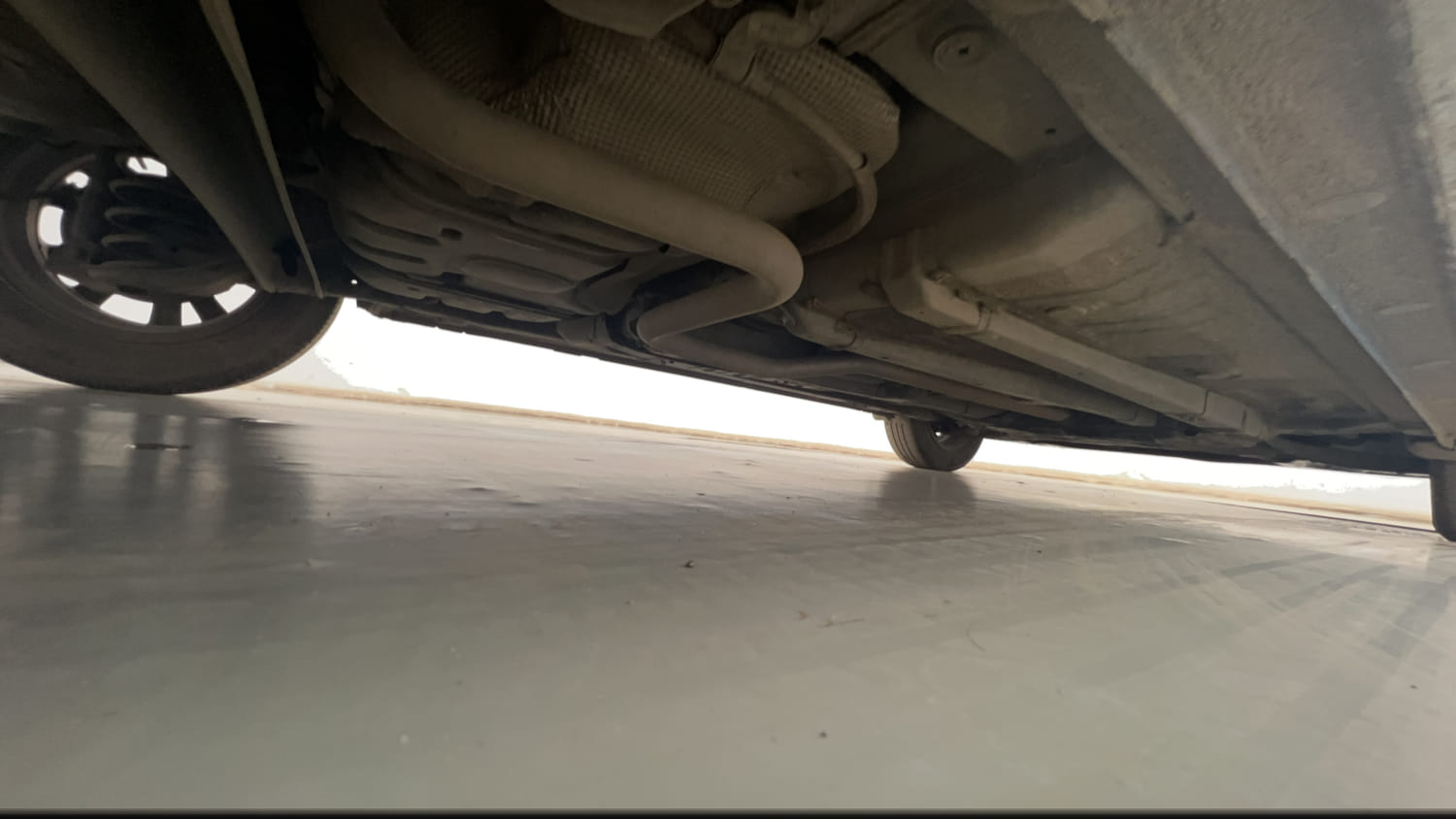 Used 2020 Hyundai Elite i20 Sportz Plus 1.2 Petrol Manual extra REAR RIGHT UNDERBODY VIEW