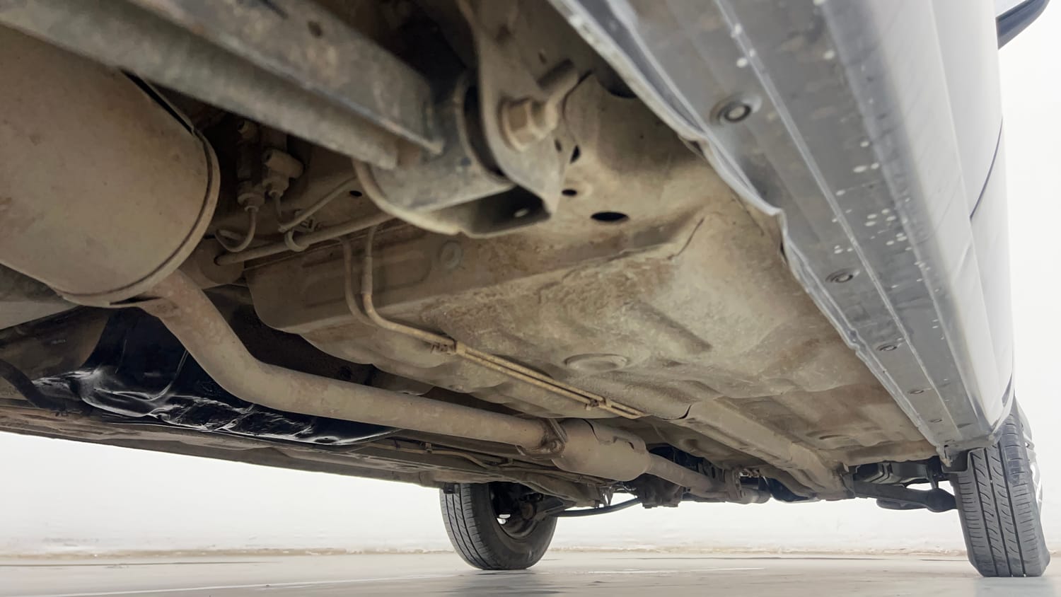 Used 2014 Maruti Suzuki Alto 800 LXI CNG (outside fitted) Cng Manual extra REAR RIGHT UNDERBODY VIEW