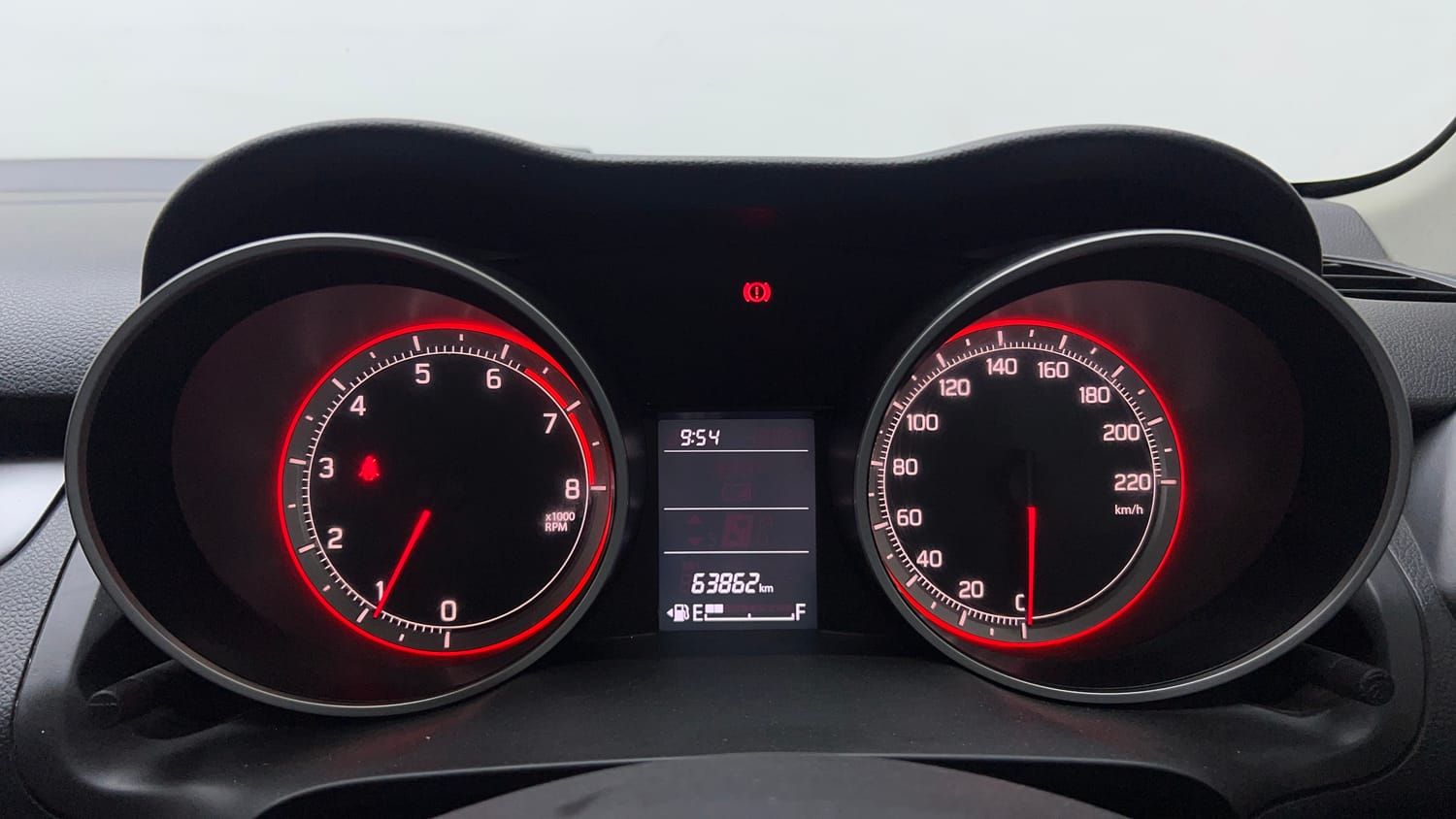 Used 2021 Maruti Suzuki Swift VXi Petrol Manual interior CLUSTERMETER VIEW