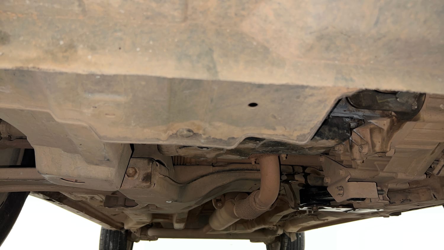 Used 2018 Tata Nexon XZA Plus Diesel Diesel Automatic extra FRONT LEFT UNDERBODY VIEW