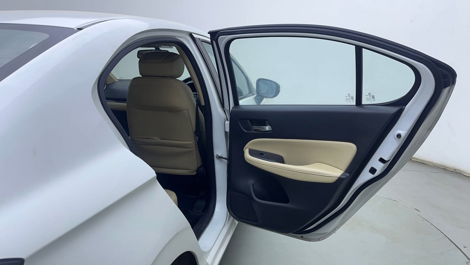 Used 2021 Honda City ZX Petrol Petrol Manual interior RIGHT REAR DOOR OPEN VIEW