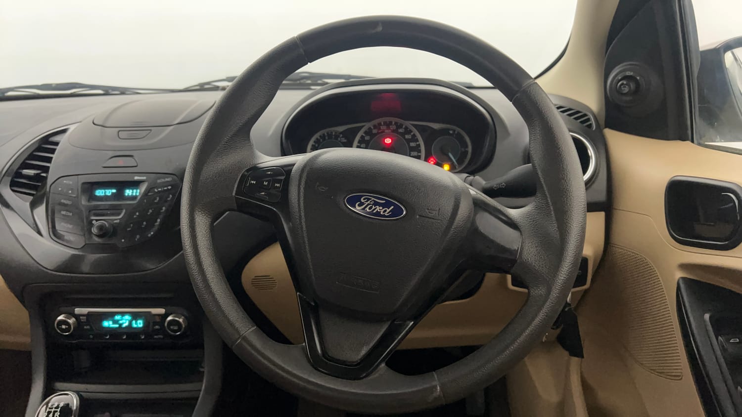 Used 2016 Ford Figo Aspire Titanium 1.2 Ti-VCT Petrol Manual interior STEERING VIEW