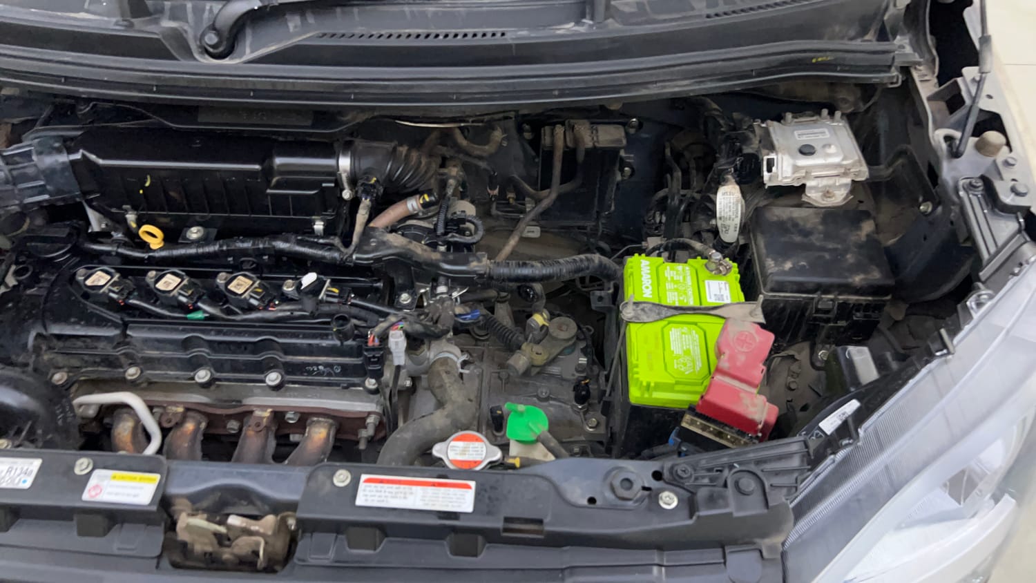Used 2019 Maruti Suzuki Wagon R ZXi 1.2 Petrol Manual engine ENGINE LEFT SIDE VIEW