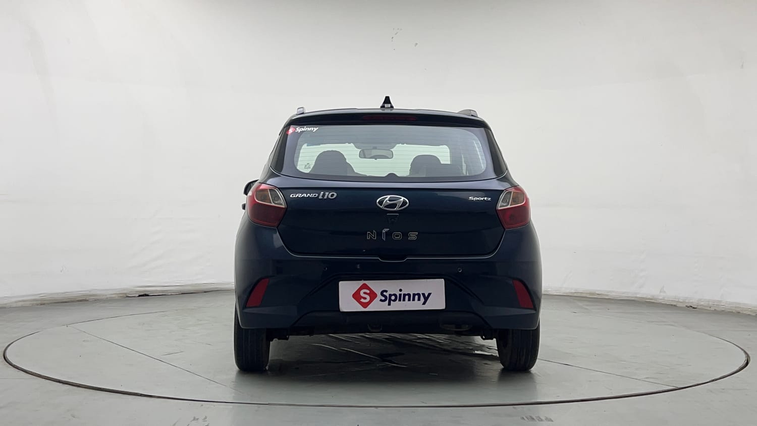 Used 2021 Hyundai Grand i10 Nios Sportz 1.2 Kappa VTVT Petrol Manual exterior BACK VIEW
