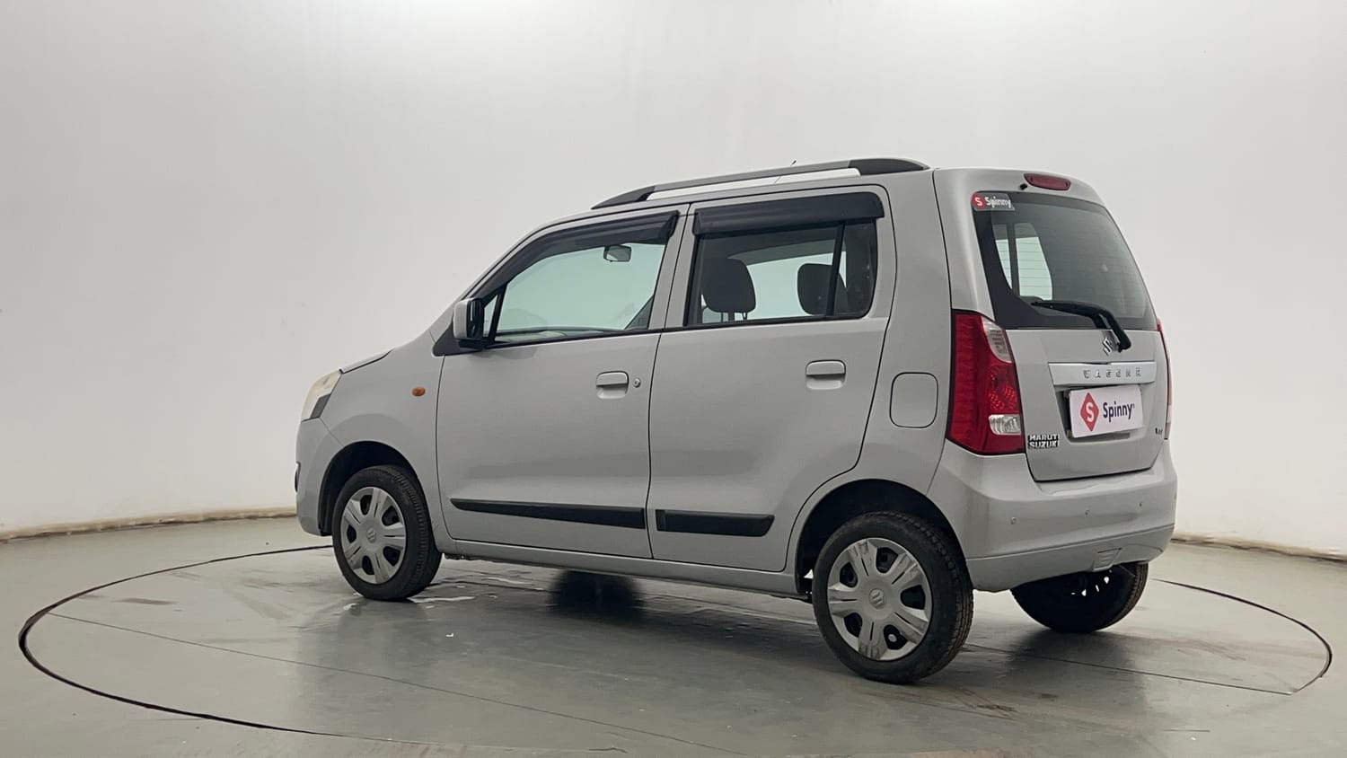 Used 2017 Maruti Suzuki Wagon R VXI Petrol Manual exterior LEFT REAR CORNER VIEW