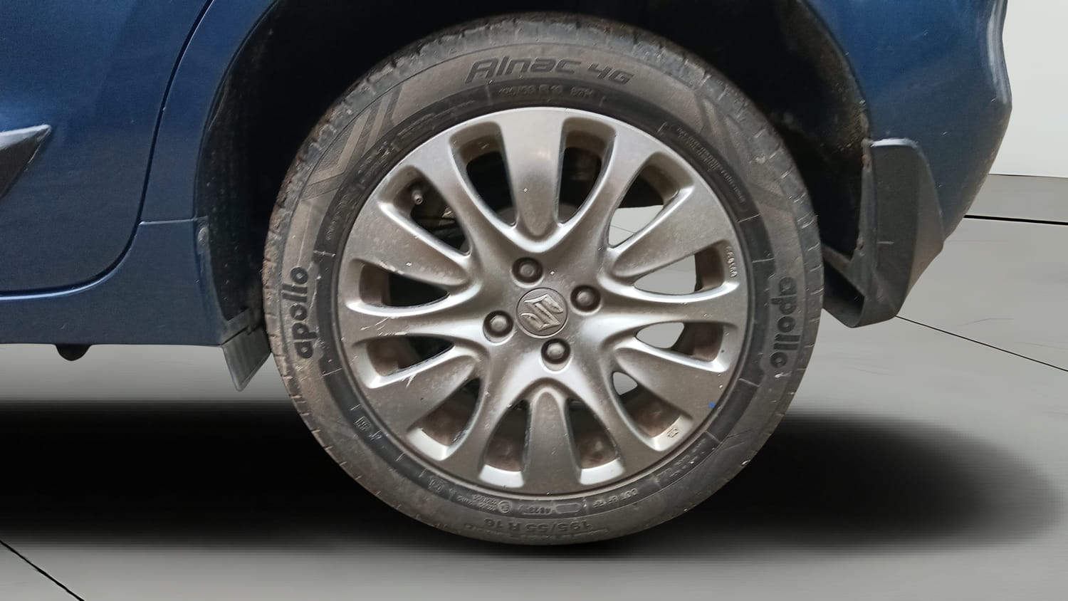 Used 2018 Maruti Suzuki Baleno Alpha 1.2 Petrol Manual tyres LEFT REAR TYRE RIM VIEW