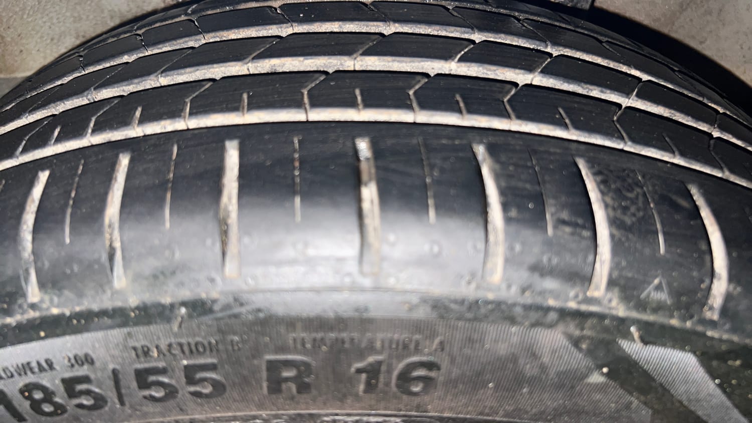 Used 2019 Honda City ZX CVT Petrol Petrol Automatic tyres LEFT REAR TYRE TREAD VIEW