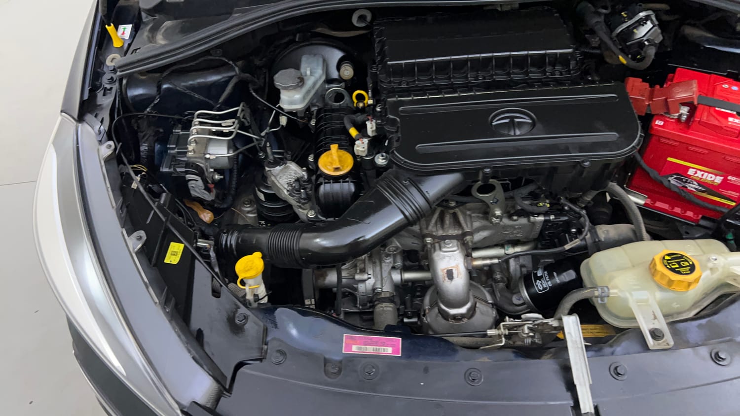 Used 2022 Tata Tigor XZA Plus Petrol Automatic engine ENGINE RIGHT SIDE VIEW