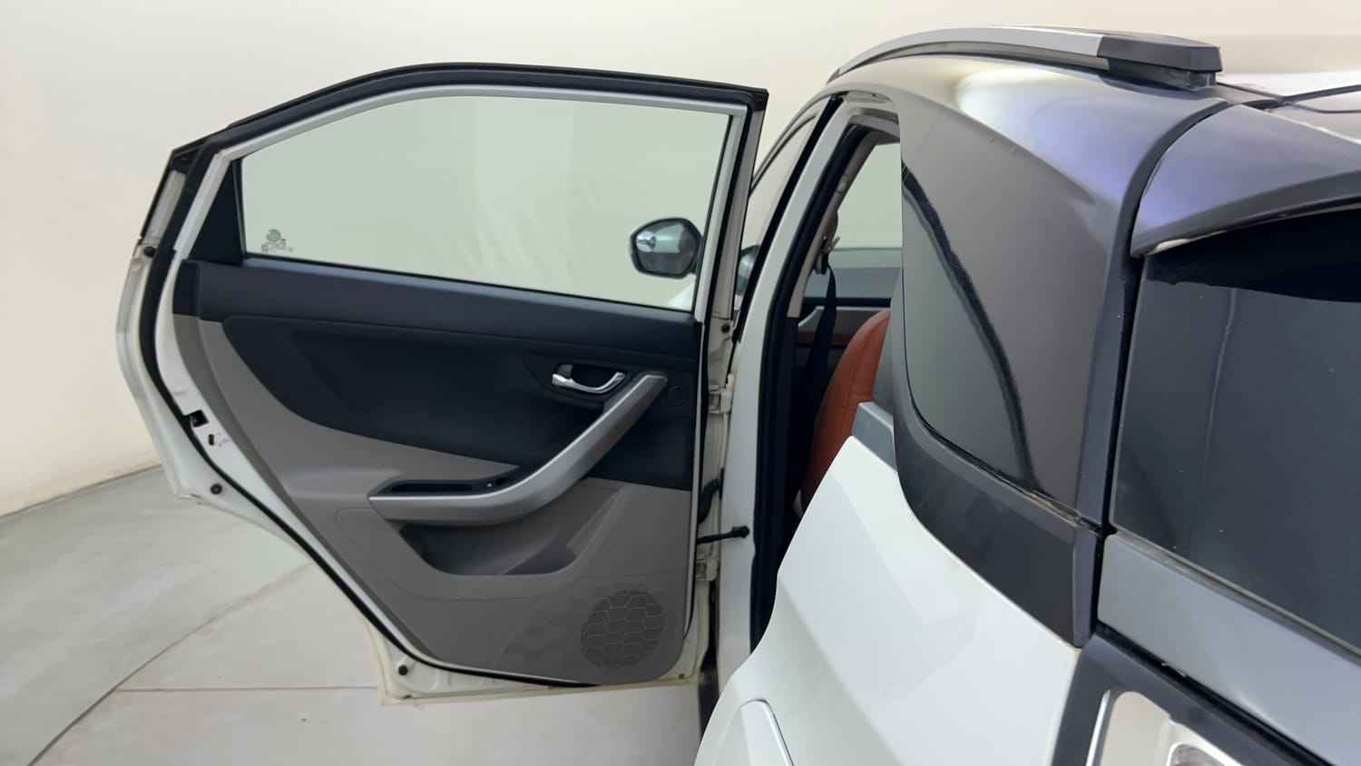 Used 2018 Tata Nexon XZA Plus Diesel Diesel Automatic interior LEFT REAR DOOR OPEN VIEW