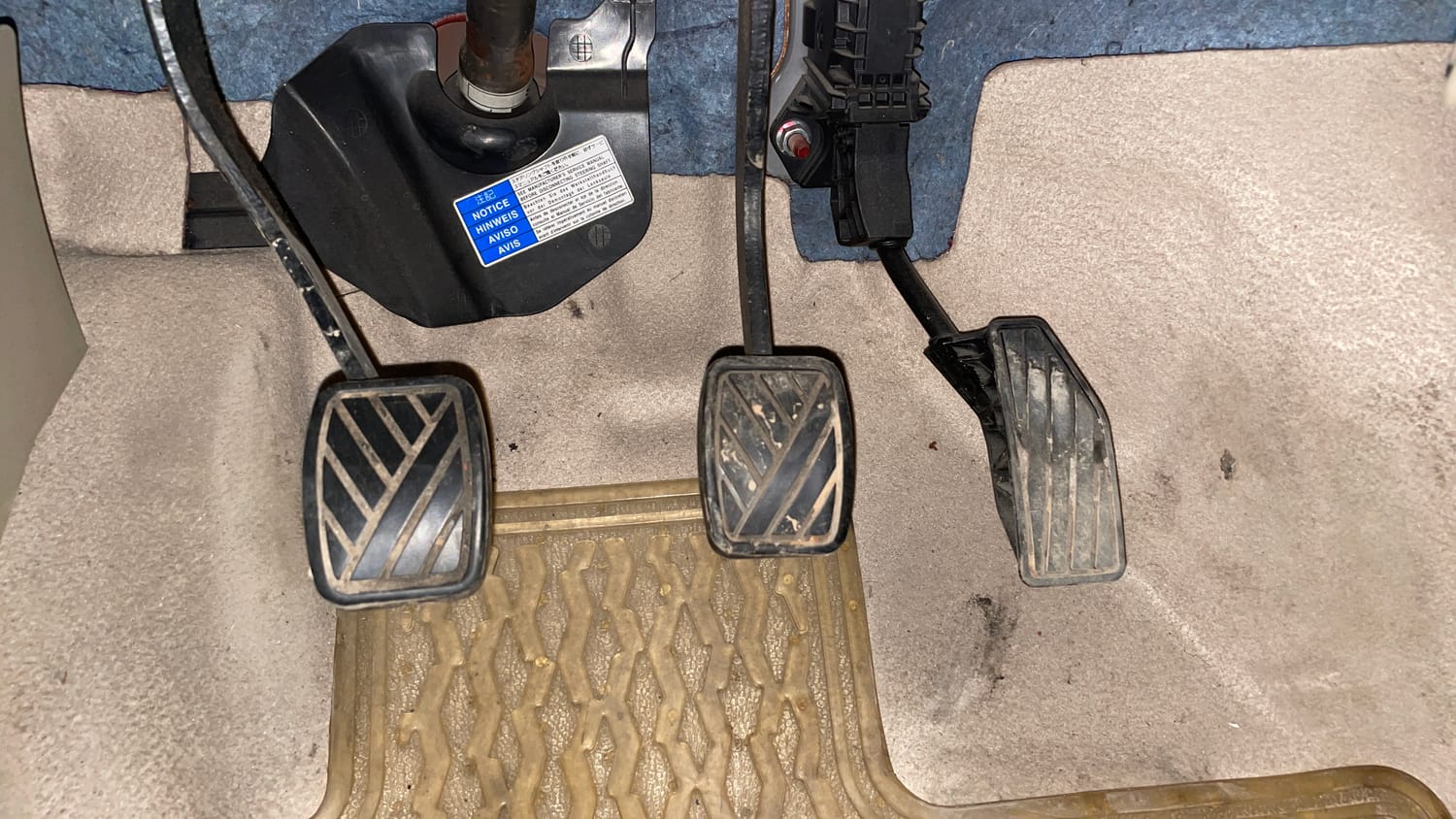 Used 2017 Maruti Suzuki Dzire ZXi Plus Petrol Manual interior PEDALS VIEW