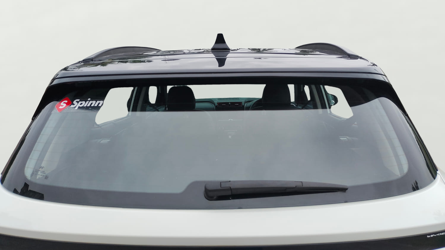 Used 2022 Hyundai Creta SX (O) 1.4 Turbo 7 DCT Dual Tone Petrol Automatic exterior BACK WINDSHIELD VIEW