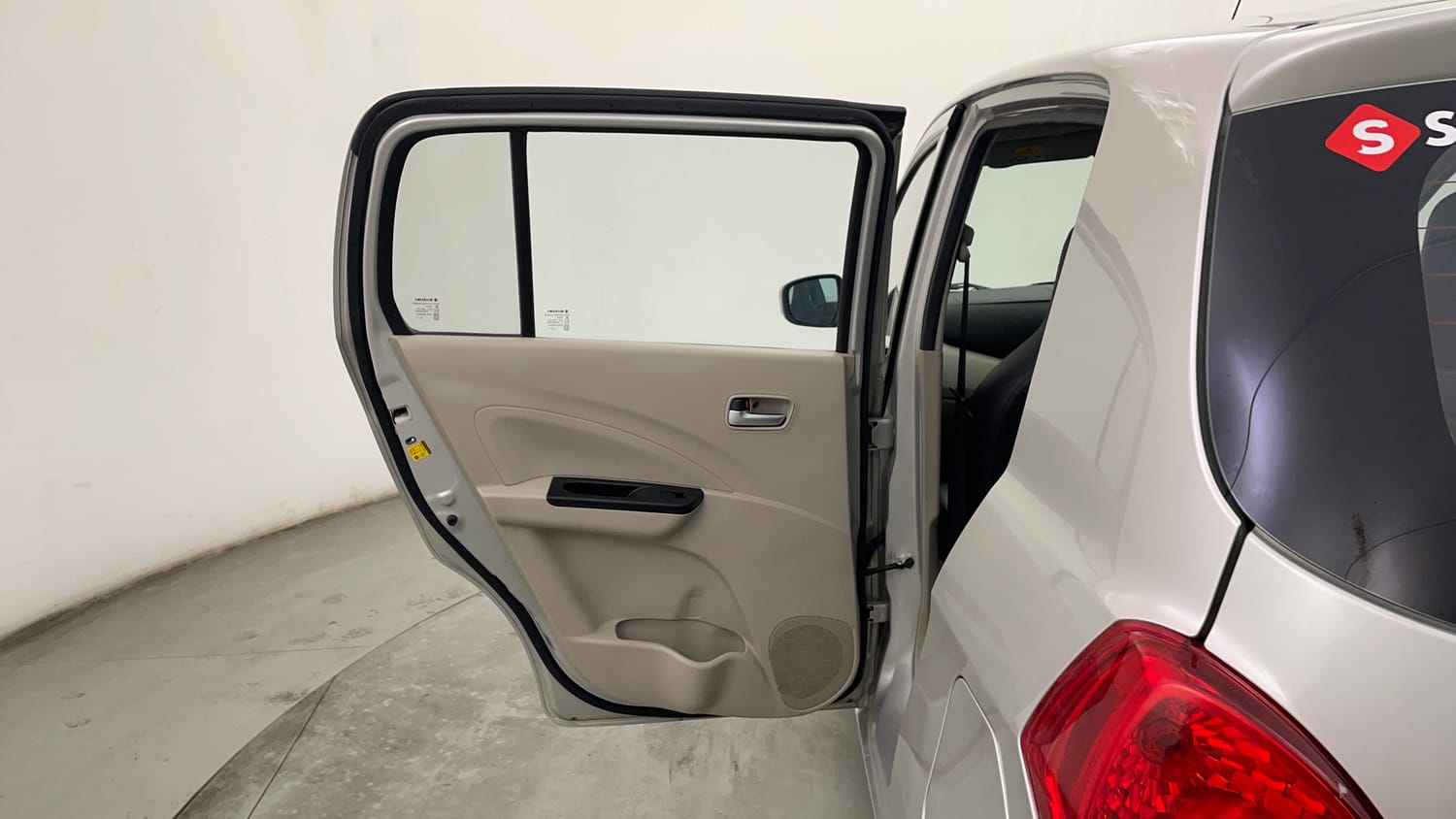 Used 2019 Maruti Suzuki Celerio ZXi (O) AMT Petrol Automatic interior LEFT REAR DOOR OPEN VIEW