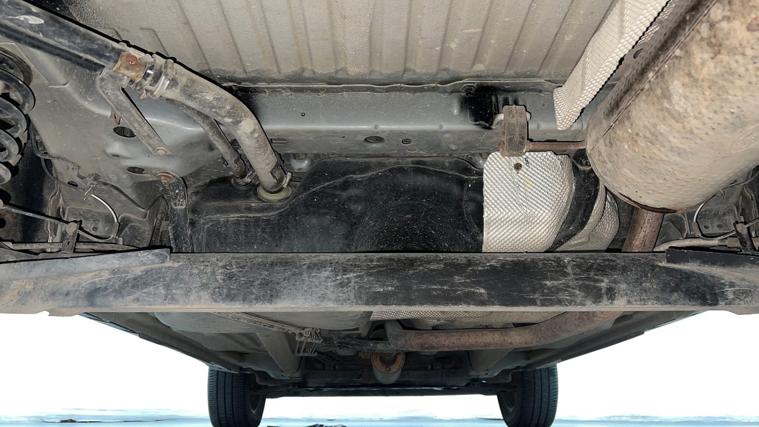 Used 2019 Ford EcoSport Titanium 1.5L Ti-VCT Petrol Manual extra REAR UNDERBODY VIEW (TAKEN FROM REAR)