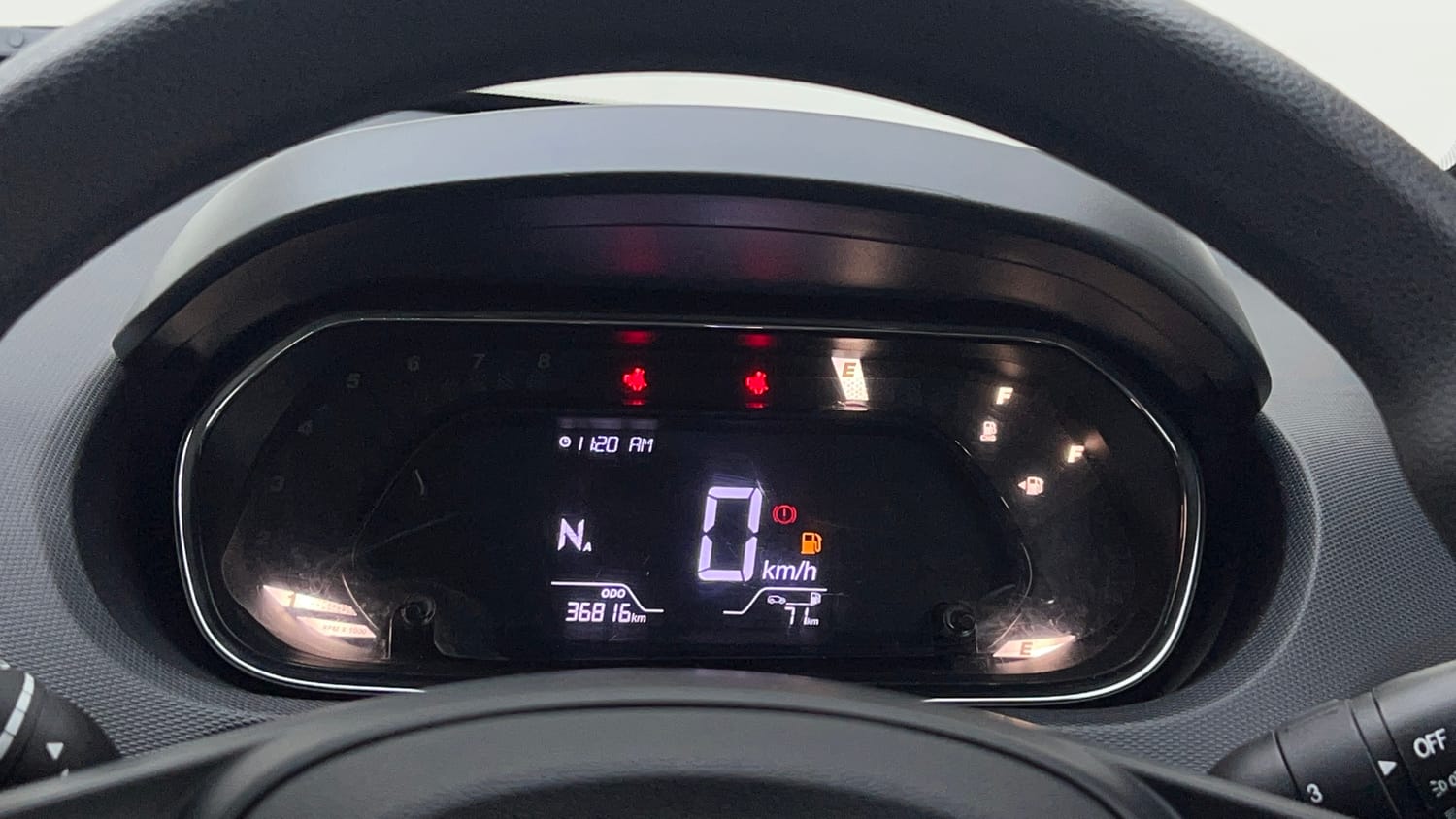 Used 2024 Tata Tiago XTA iCNG Cng Automatic interior CLUSTERMETER VIEW
