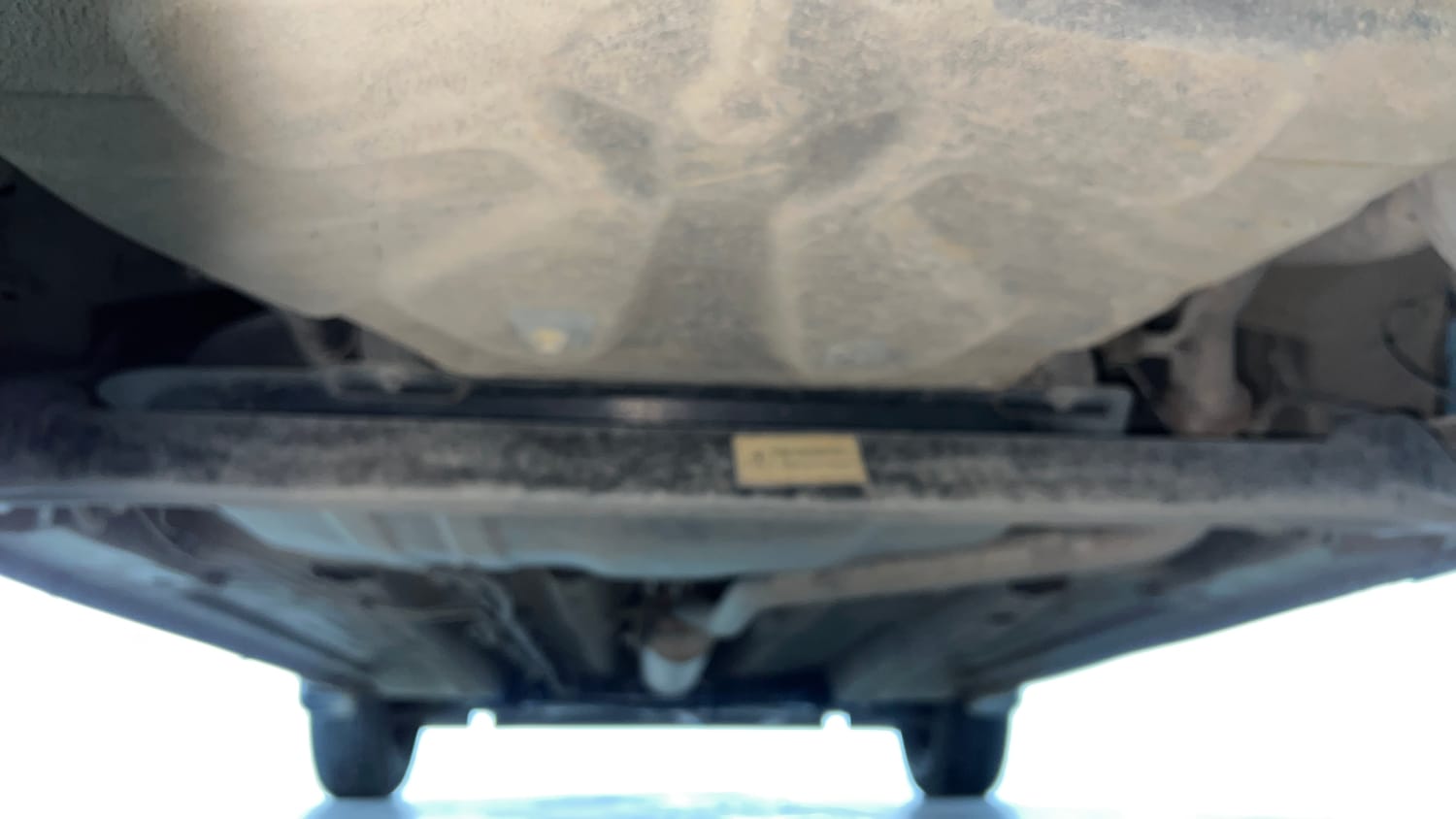 Used 2024 Tata Punch Pure MT Petrol Manual extra REAR UNDERBODY VIEW (TAKEN FROM REAR)