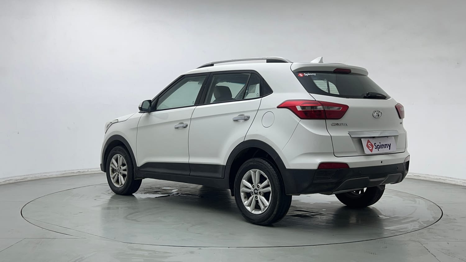 Used 2016 Hyundai Creta 1.6 SX Plus Petrol Petrol Manual exterior LEFT REAR CORNER VIEW