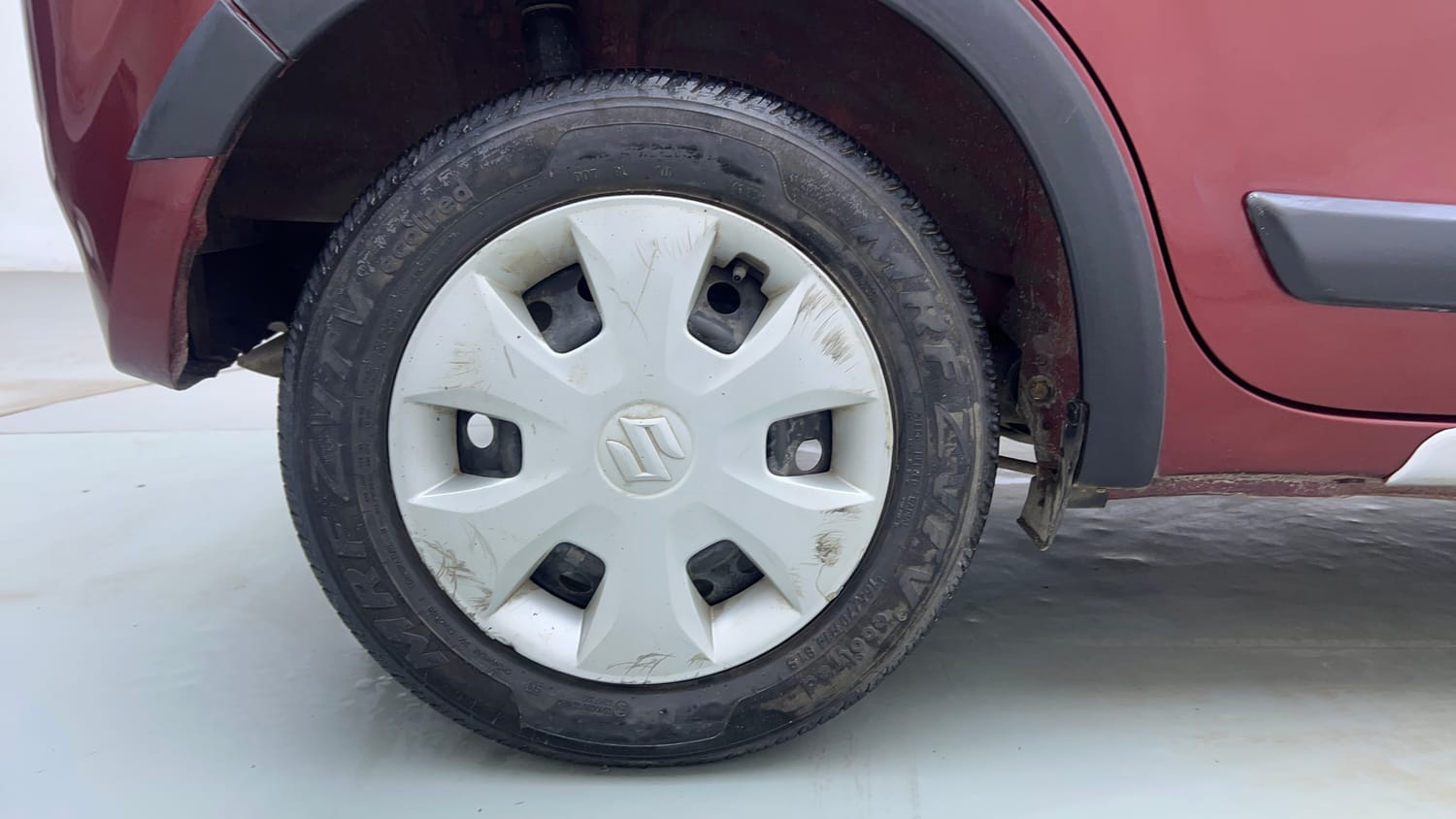 Used 2022 Maruti Suzuki Wagon R 1.0 VXi 1.0 Petrol Manual tyres RIGHT REAR TYRE RIM VIEW