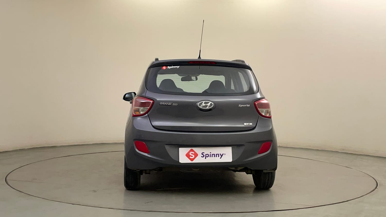 Used 2016 Hyundai Grand i10 Sportz 1.2 Kappa VTVT Petrol Manual exterior BACK VIEW